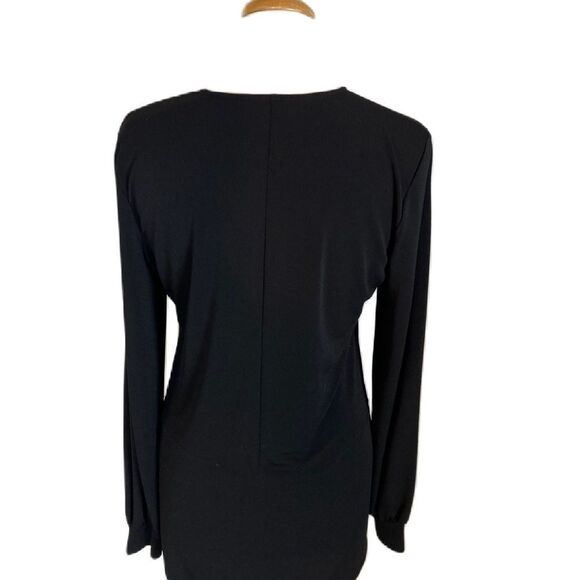 #316  RALPH LAUREN Black Pullover Blouse - Picture 5 of 11